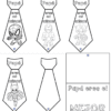 Seis plantillas para colorear imprimibles del Día del Padre: cuatro corbatas con superhéroes y texto en español ("Papá eres mi héroe"), una corbata sencilla y una tarjeta que dice "Papá eres el MEJOR" con espacio para dibujar o escribir.